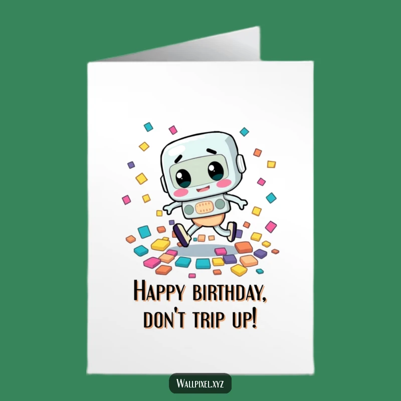 Free Printable Birthday Card: Retro Tripper Oops, Hilarious Funny Downloadable Gift
