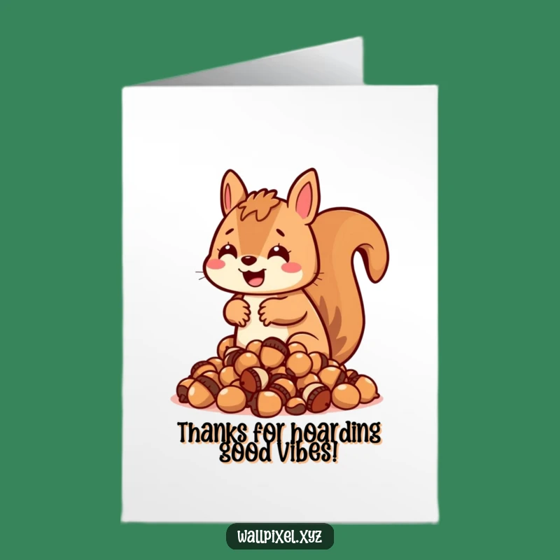 Say thanks with a hoard of fun with this funny free printable card! Easy to print at home for a cute message.