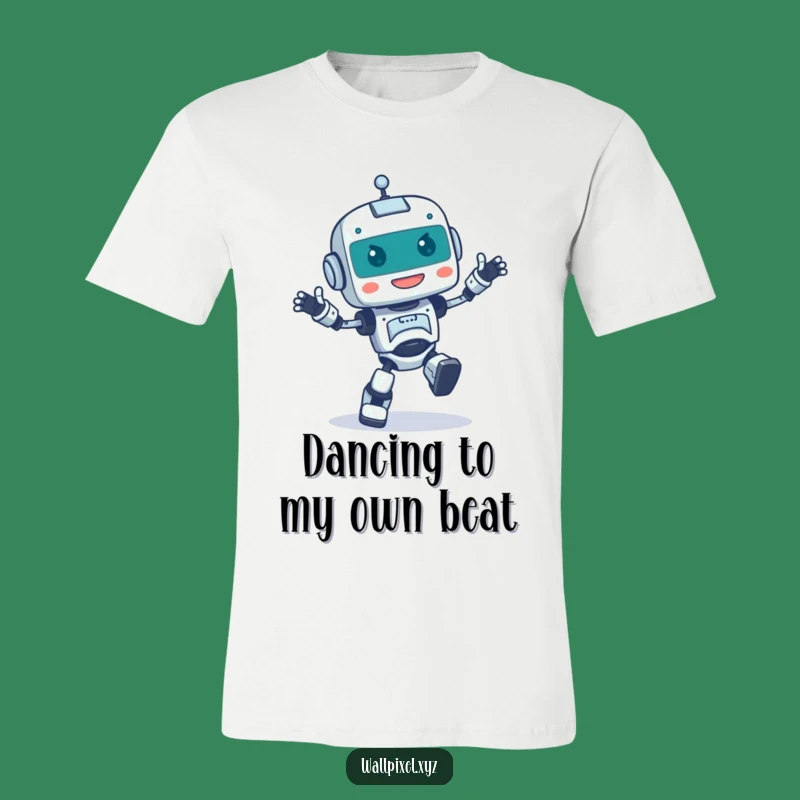 Hilarious Pixel Robot Boogie T-Shirt: Funny Dance Party Gift for All
